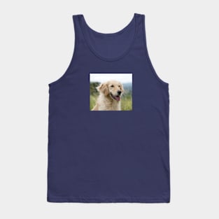 Golden Retriever Dog Tank Top